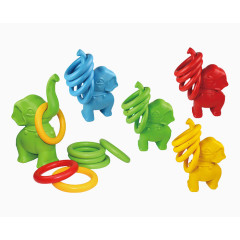 小象套环玩具