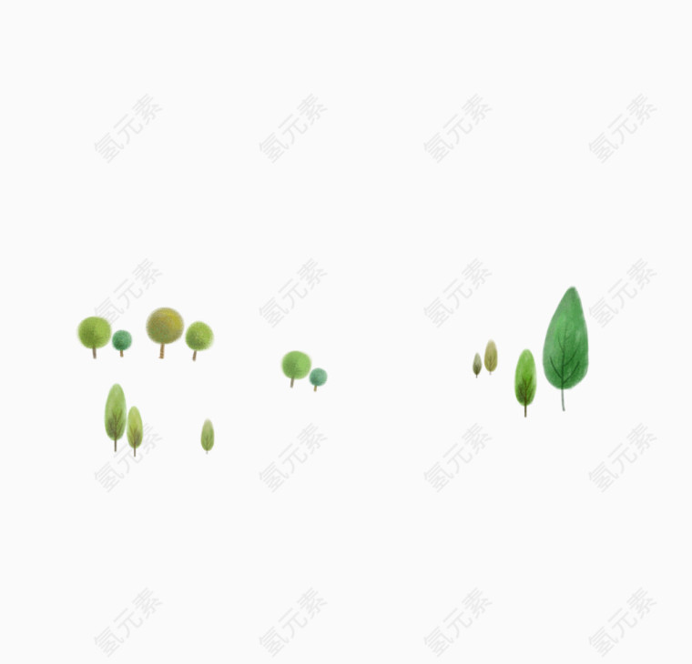 卡通植物图片
