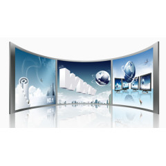 立体曲面多媒体播放器