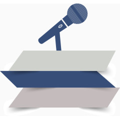 简约商务记者节矢量元素