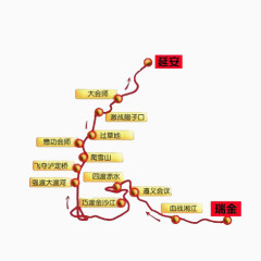 长征线路图