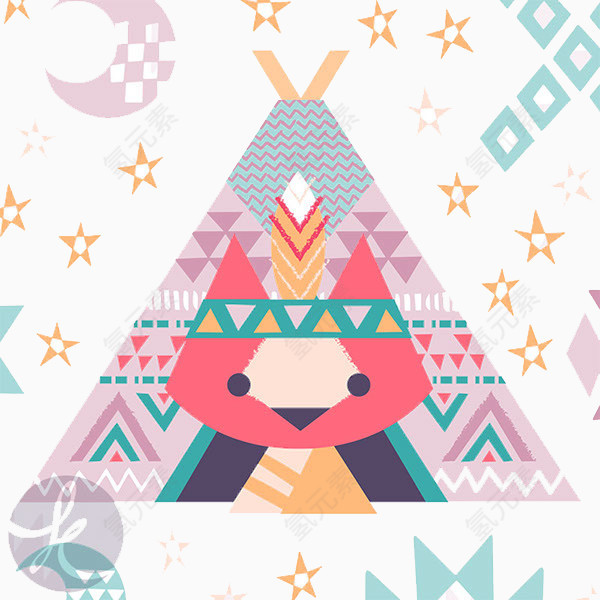 创意设计三角图案