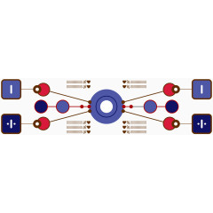 商业架构图矢量