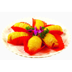 黄金萝卜酥免抠摄影图片