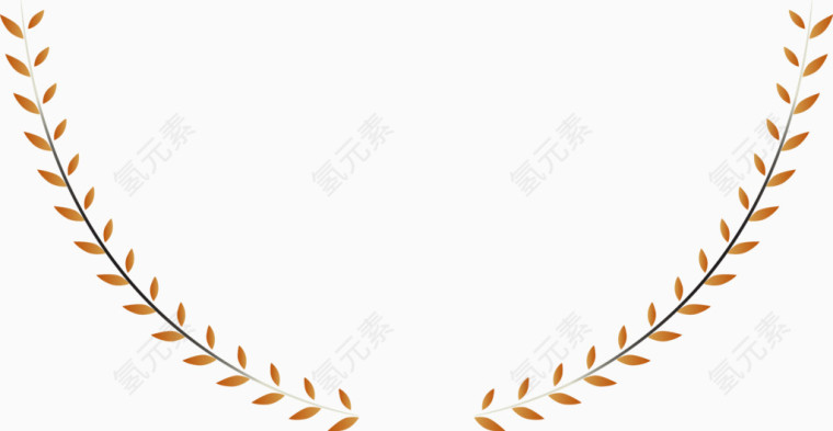 矢量手绘橄榄枝