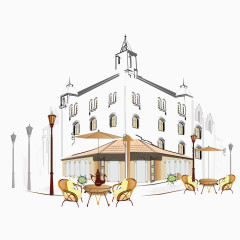 欧美街道卡通漫画