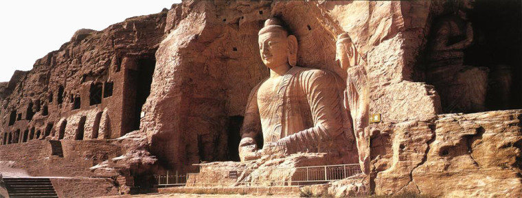 云冈石窟风景
