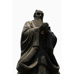 孔子石像