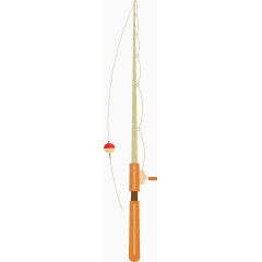 卡通钓鱼行业鱼竿钓鱼竿