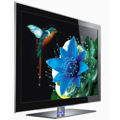 4K硬屏液晶电视纤薄一体机身