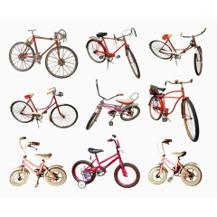 自行车合集免扣素材