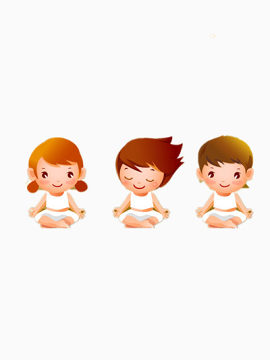 三个小孩子