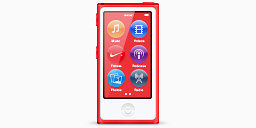 苹果iPod纳米产品红苹果产品