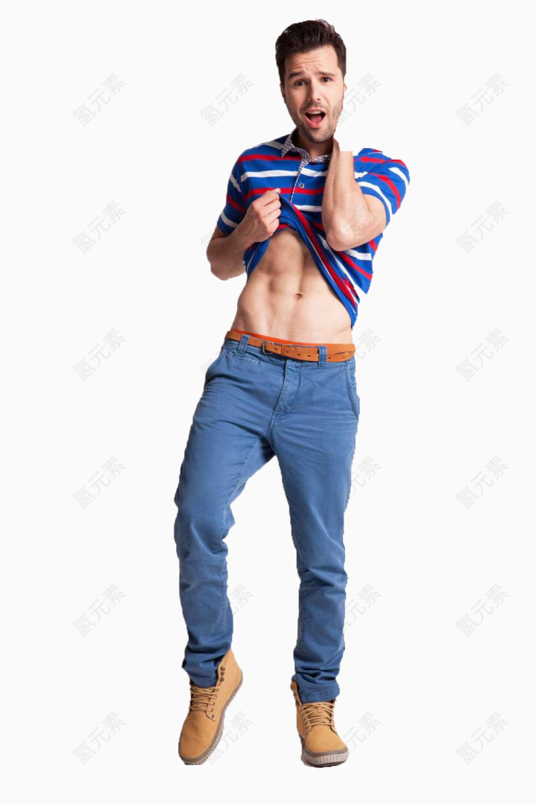 欧美男模特