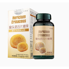 猴头菇压片糖果