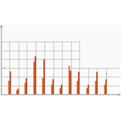 矢量PPT设计条形分布图