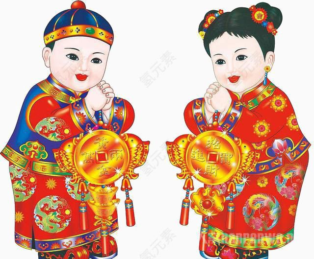 新年卡通人物