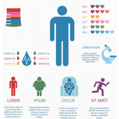 矢量手绘人体数据