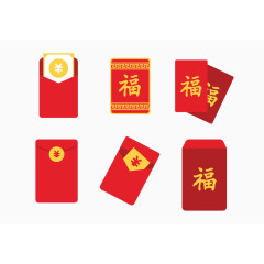 矢量过年红包