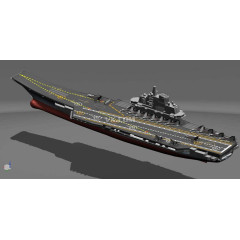 辽宁号航空母舰模型