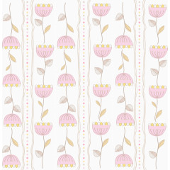 卡通可爱花朵底纹