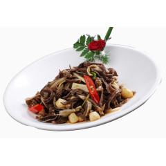 爆炒毛肚绿色毛肚