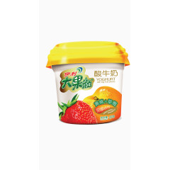 伊利大果粒酸牛奶