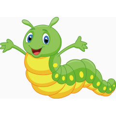 毛毛虫子矢量