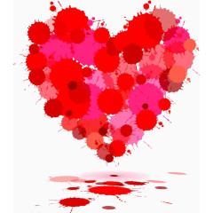 心形涂鸦背景图片