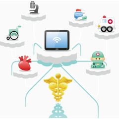 矢量网络云科技素材