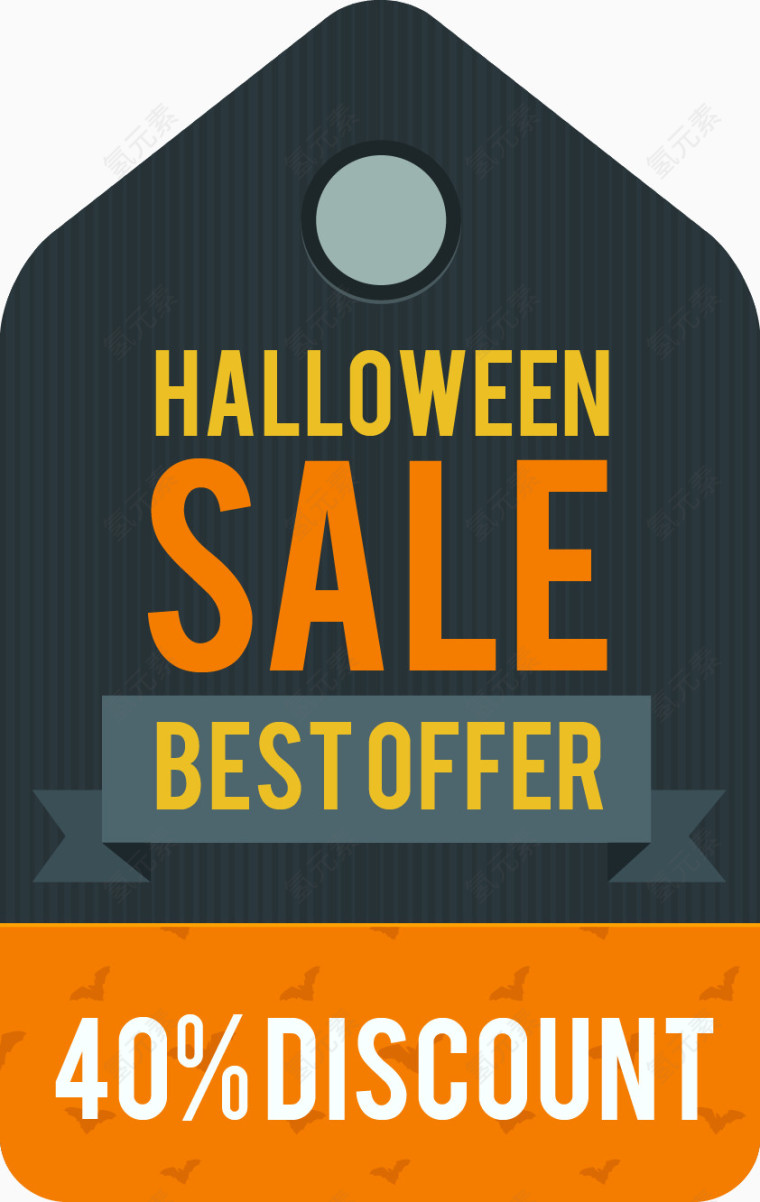 促销吊牌矢量素材