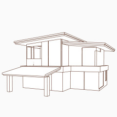 矢量高楼建筑模型