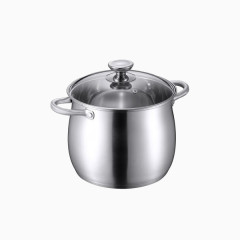 爱仕达复底不锈钢炖汤锅