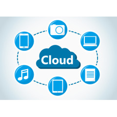 云服务矢量创意