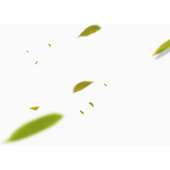 飘动的叶子装饰