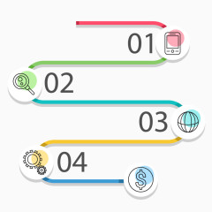 矢量步骤图