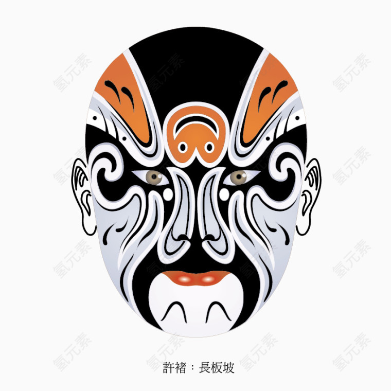 脸谱素材
