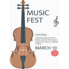 古典音乐节海报