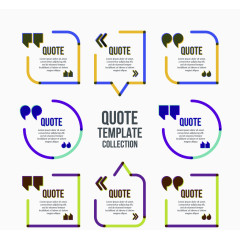 创意标签元素矢量素材