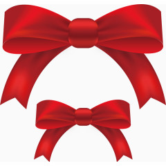 红色蝴蝶结