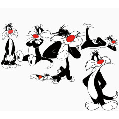 国外 经典 卡通 人物 动物 夸张 搞怪