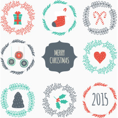 圣诞礼物装饰素材