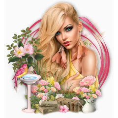 欧式美女复古19