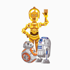 金色机器人