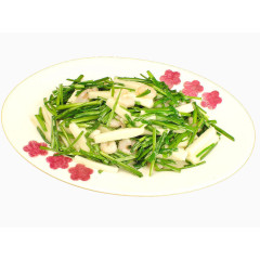 鲜虾韭菜炒年糕