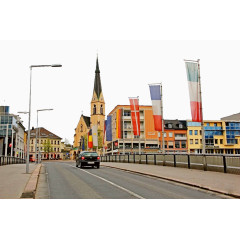 奥地利小镇风景图片