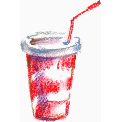 彩绘快餐食品图片