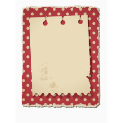 矢量复古残破文本框素材