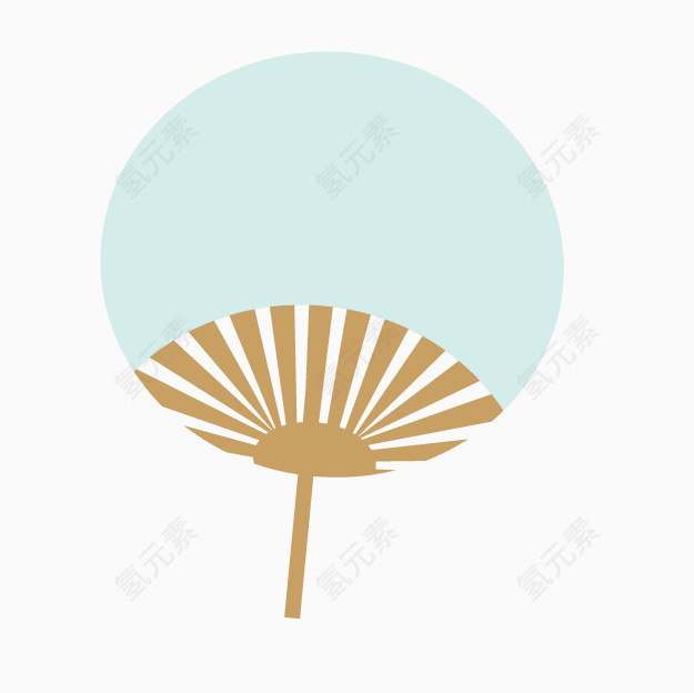 卡通日系扇子