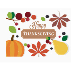 矢量感恩节